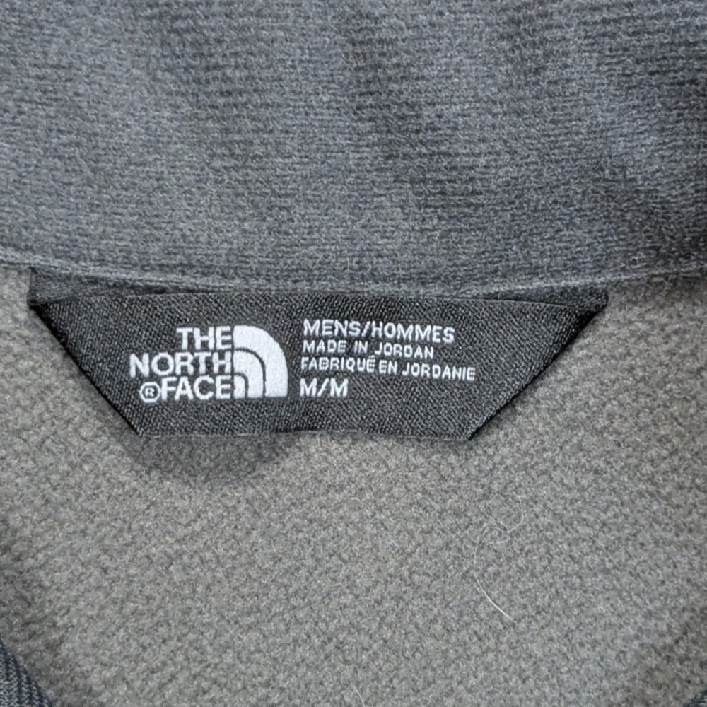 The North Face Windstream Pullover Gray Fleece Ja… - image 2